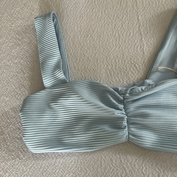 L*Space Eco Chic Repreve® Bardot Bikini Bottom, Size X-Large, $109 - Picture 2 of 2